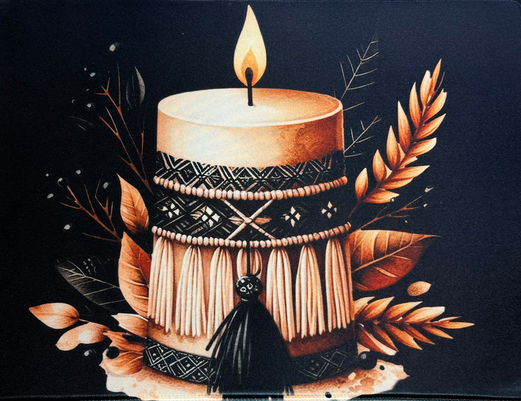 Dark Christmas theme placemats