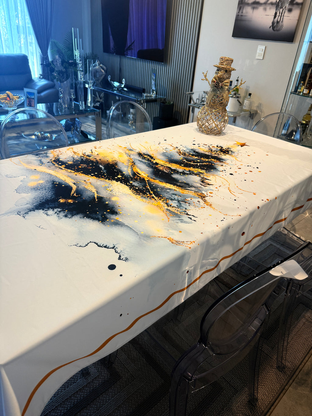 Xmas tree tablecloth