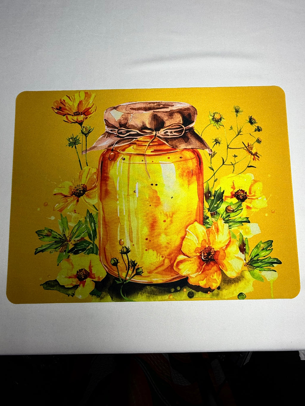 Bee and honey placemats