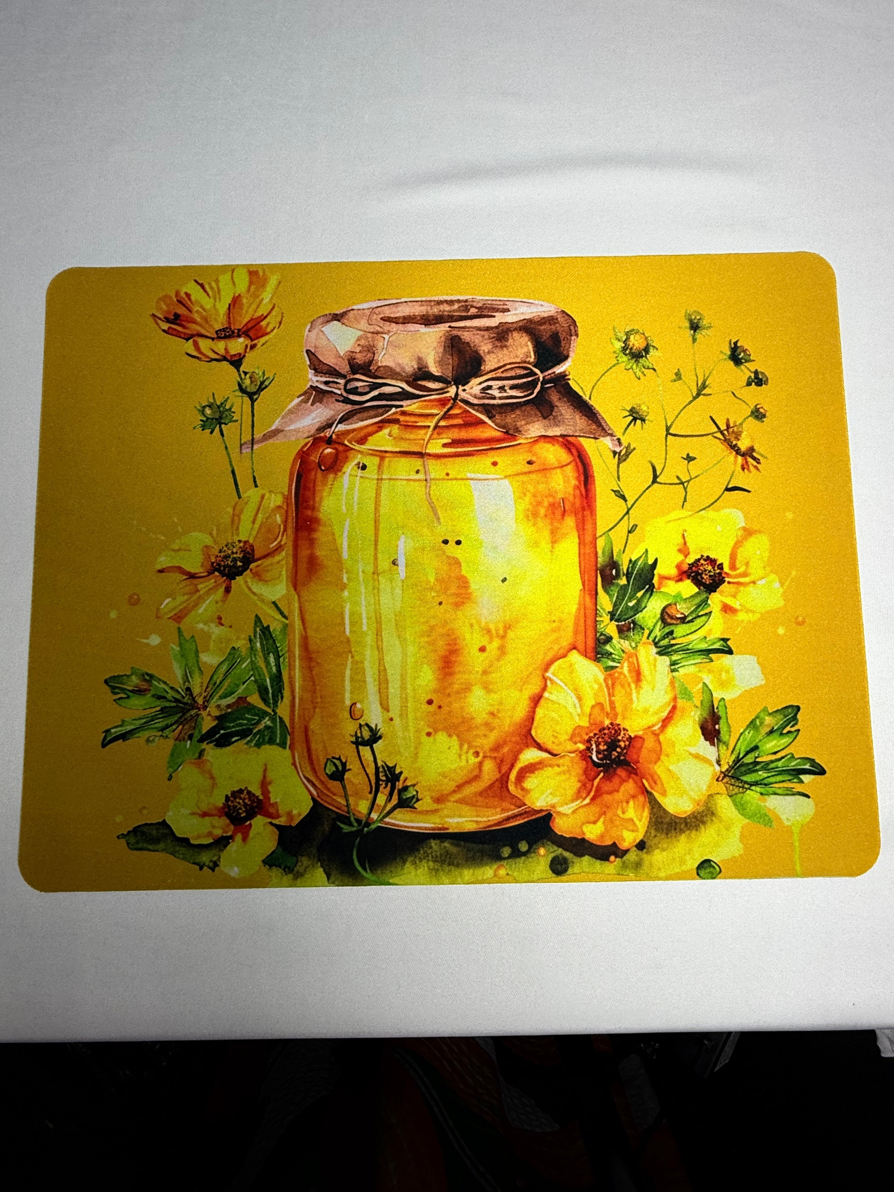 Bee and honey placemats
