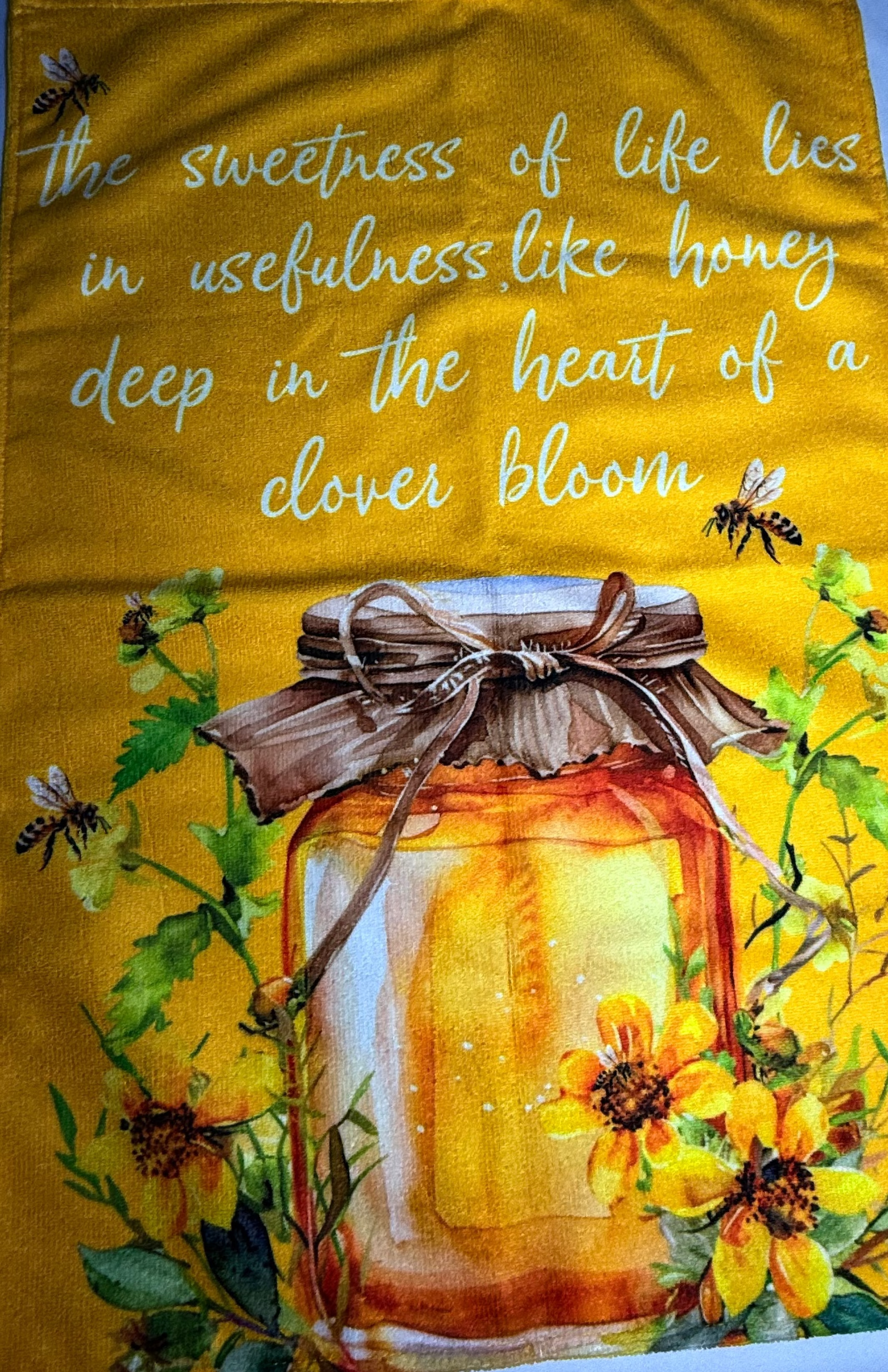 Honey Bee Tea Towels