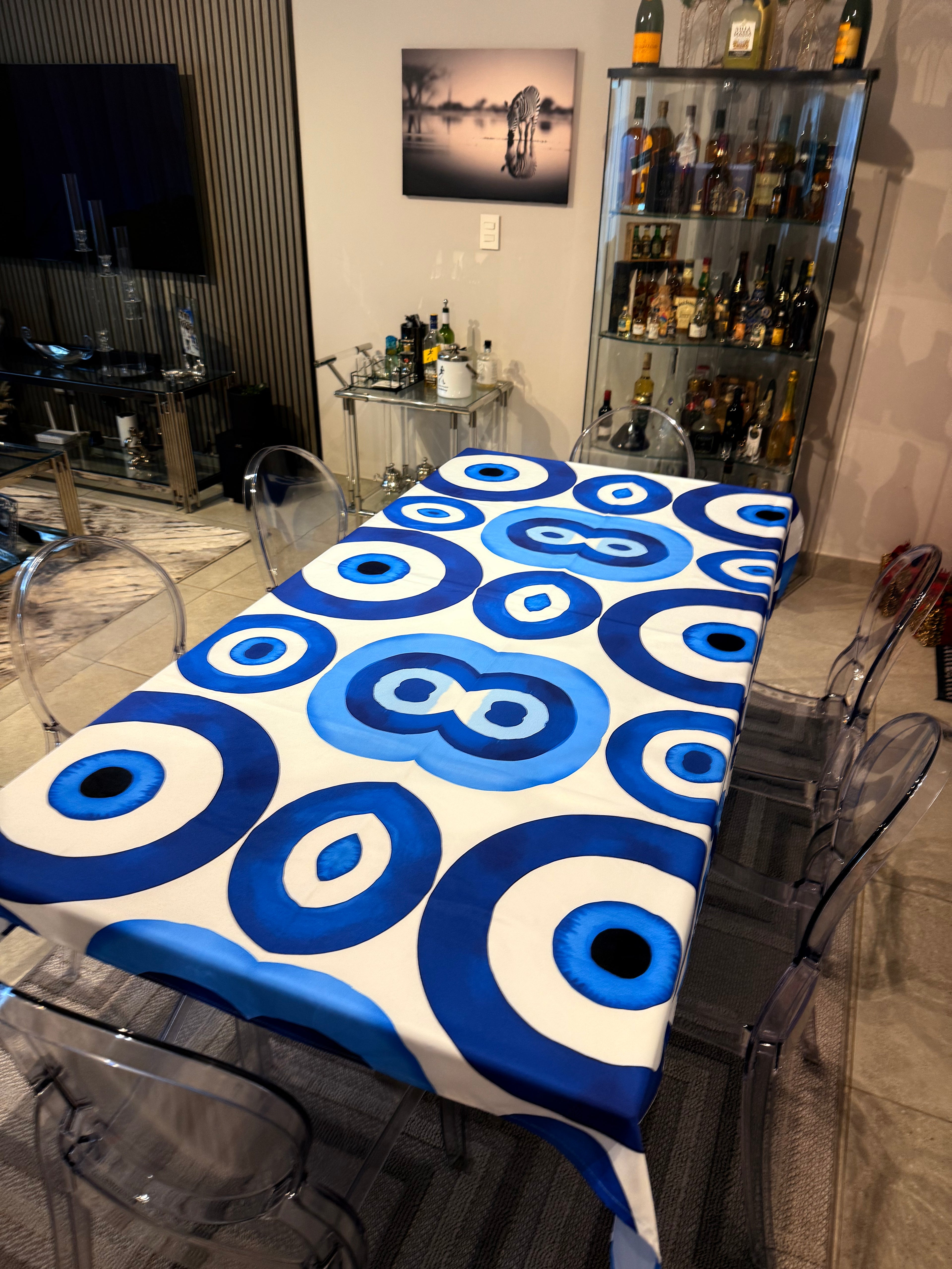 Evil eye Tablecloth
