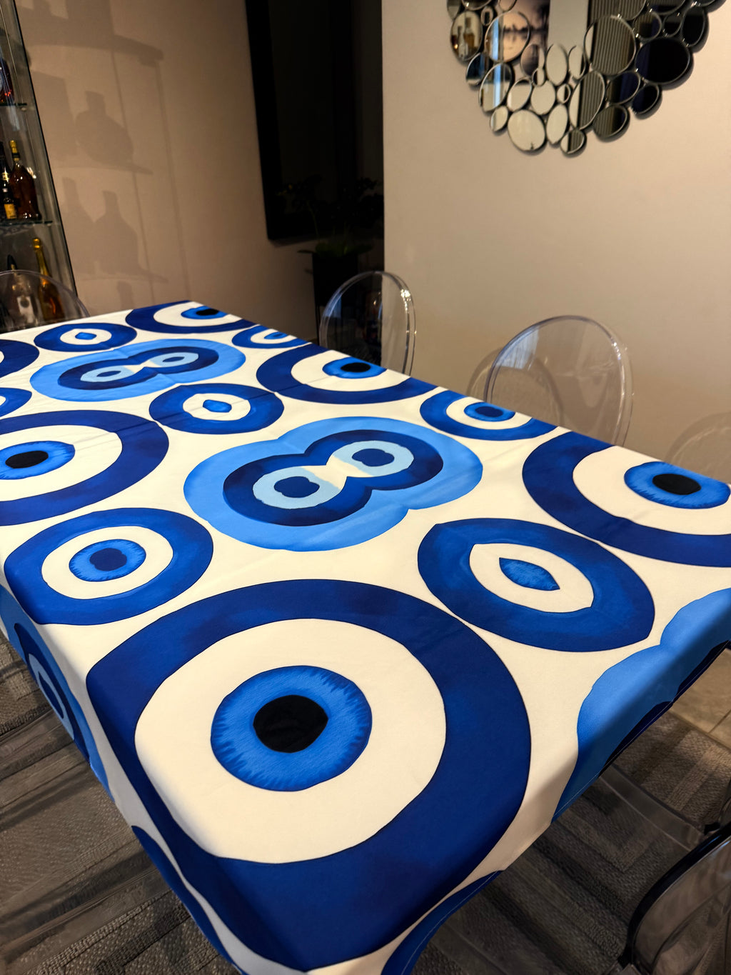 Evil eye Tablecloth