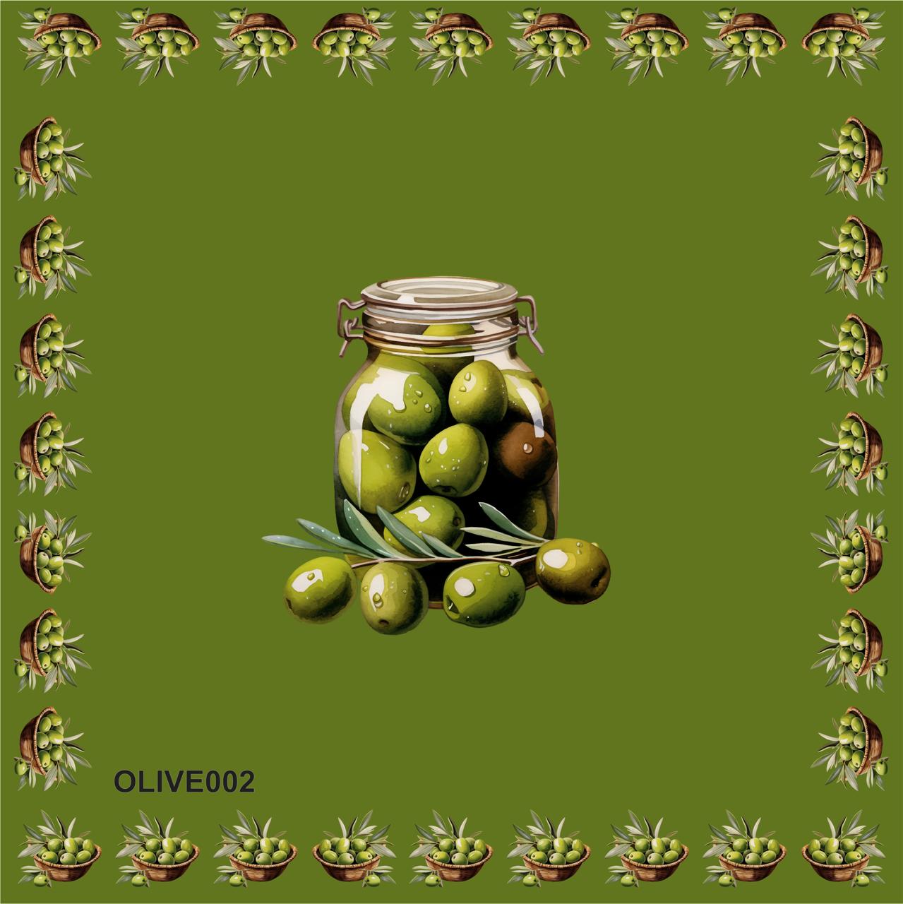 Tablecloth Olive 2
